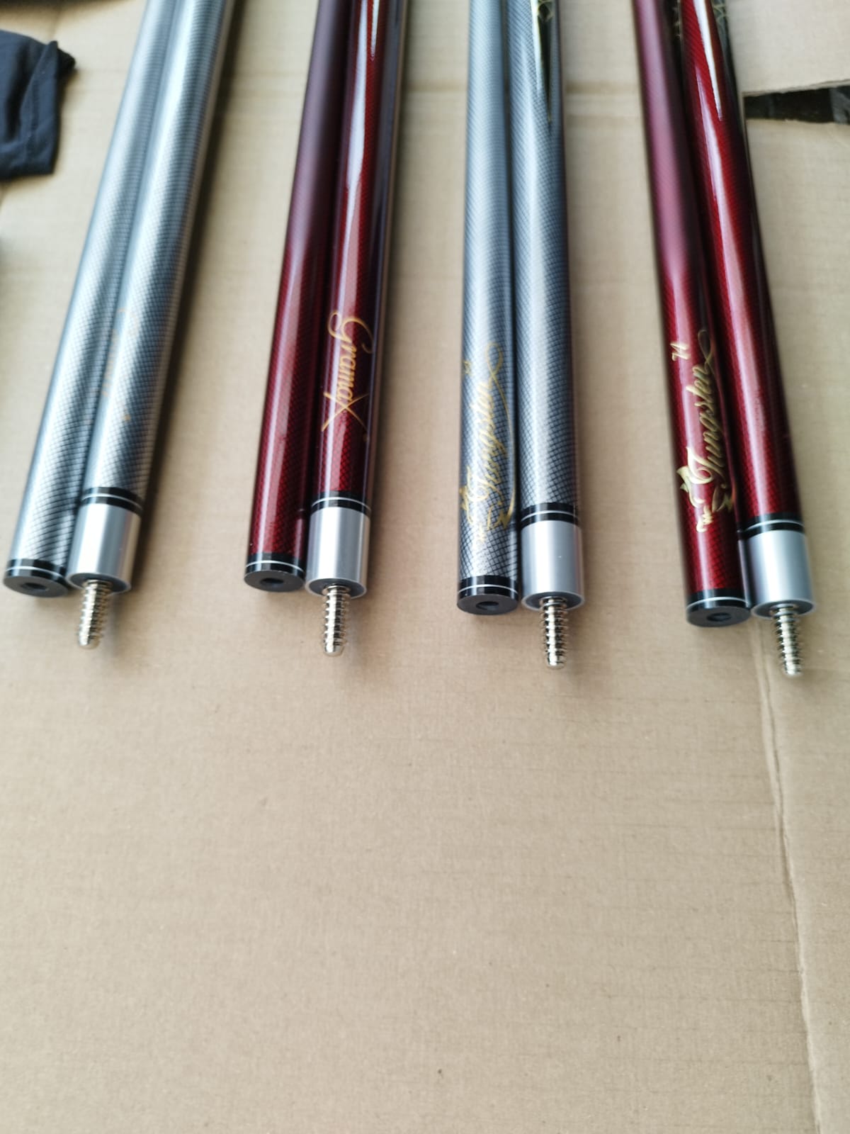 Vista 4 de Combo Taco Billar Gramax Tungsteno - COLOR: 4